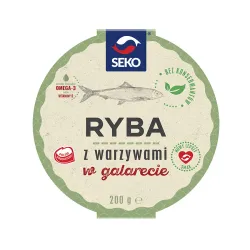 Ryba z warzywami w galarecie